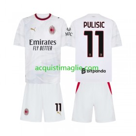 Divisa di Calcio AC Milan Pulisic 11 Bambino Trasferta 2026/2027